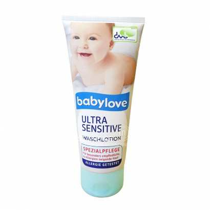 Babylove 德国宝贝爱宝宝抗过敏防湿疹洗发沐浴露 海外本土原版