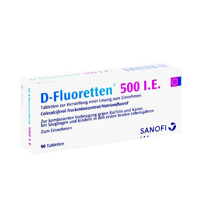 D-Fluoretten ¹άD3Ƭ 90 Ȿԭ