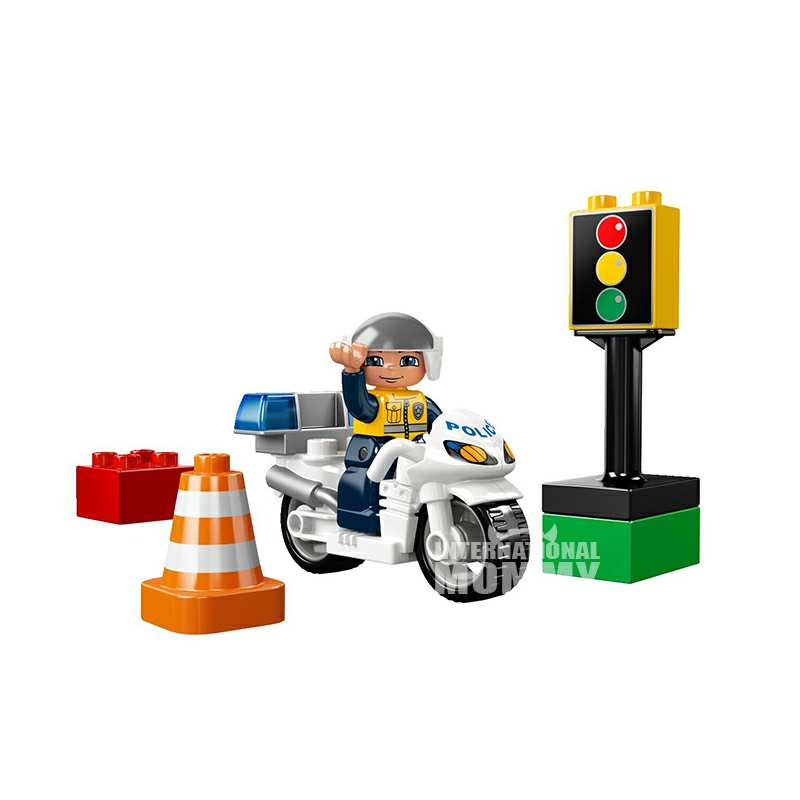 lego 丹麦乐高积木交通警察 海外本土原版