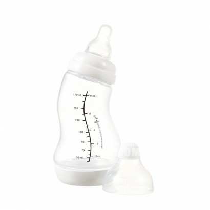 Difrax 荷兰迪福防胀气S型宽口PP奶瓶170ml 0-3个月 海外本土原版
