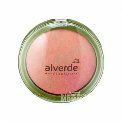 Alverde 德国艾薇德天然植物多色布面腮红孕妇可用 海外本土原版