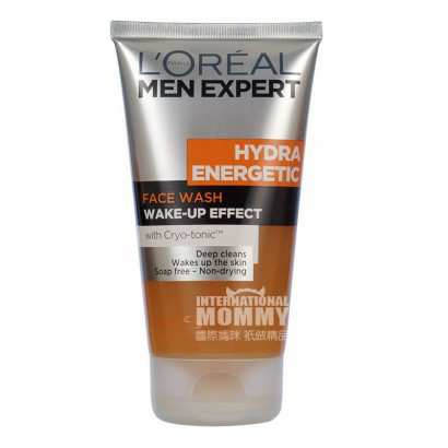 L'OREAL Paris 法国巴黎欧莱雅男士超级清爽洁面凝胶 海外本土原版