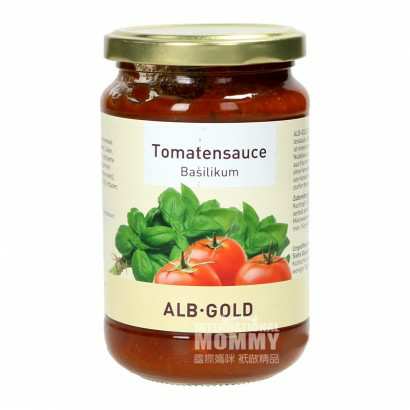 ALB·GOLD 德国ALB·GOLD有机意大利面番茄酱350g 海外本土原版