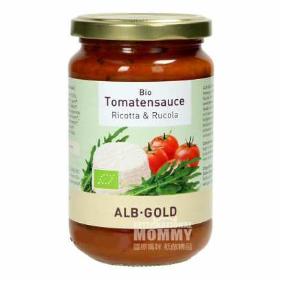 ALB·GOLD 德国ALB·GOLD有机意大利面番茄干酪酱350g 海外本土原版