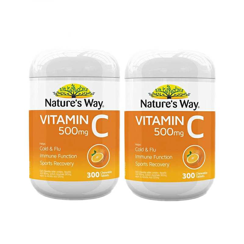 【2件】Nature's Way 澳洲佳思敏vc 500mg 海外本土原版