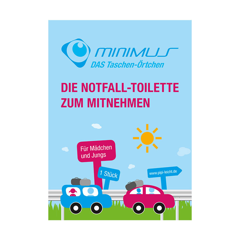 minimus 德国minimus移动式口袋厕所 海外本土原版