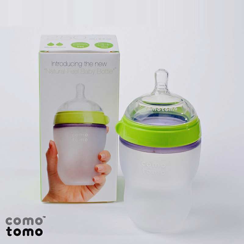 comotomo ������ô��ô250ml��ƿ ��ɫ+��ɫ���װ ���Ȿ��ԭ��