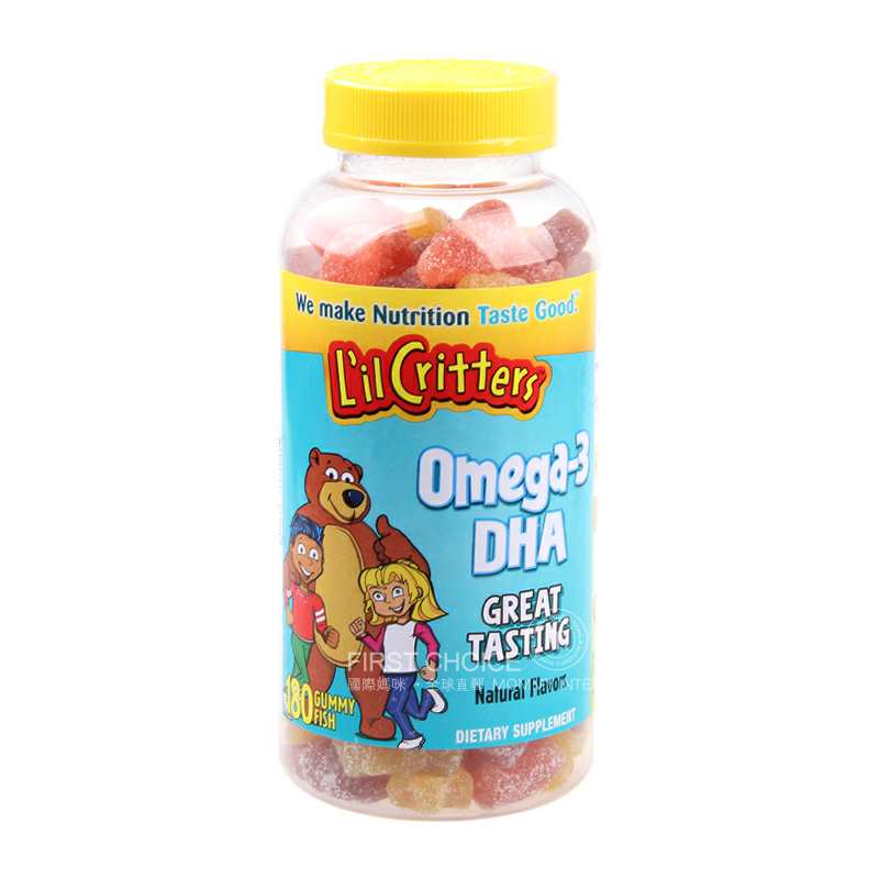 Lil Critters ���������ͯOMEGA-3����DHAС���� ���Ȿ��ԭ��