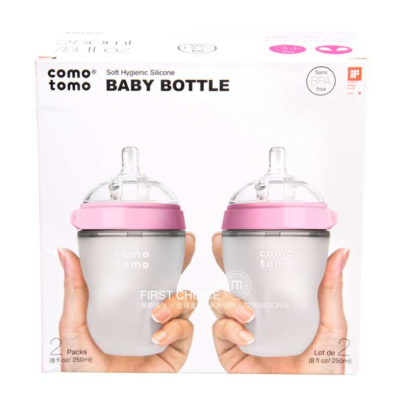 Comotomo ������ô��ôҽ�ù轺��ƿ ��ɫ��֧װ 250ml 3-6���� ���Ȿ��ԭ��