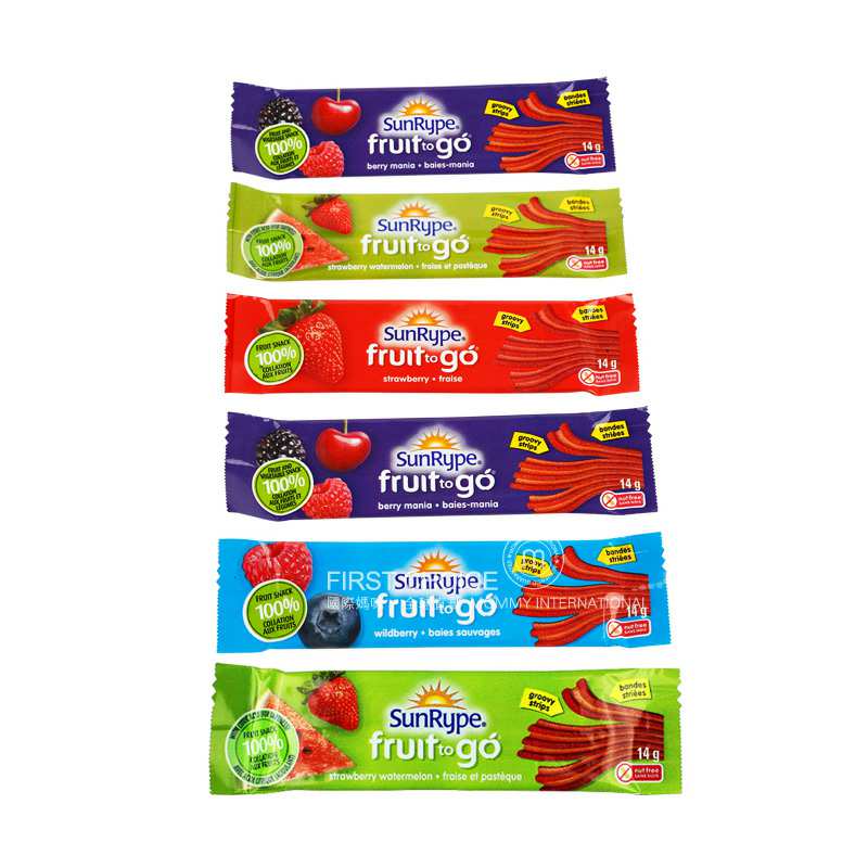 Sunrype ���ô�Sunrype Fruit to go 100%����Ȼˮ������Ƥ6֧װ ���Ȿ��ԭ��