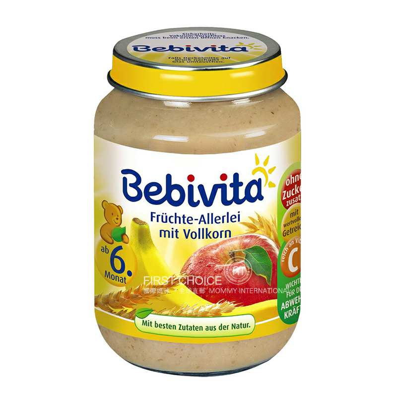 Bebivita �¹���Ψ��ƻ���㽶ȫ��ˮ����������6��������190g*6 ���Ȿ��ԭ��
