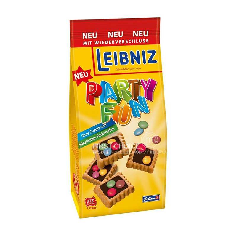 leibniz 德国莱布尼茨巧克力豆脆皮饼干*6 海外本土原版