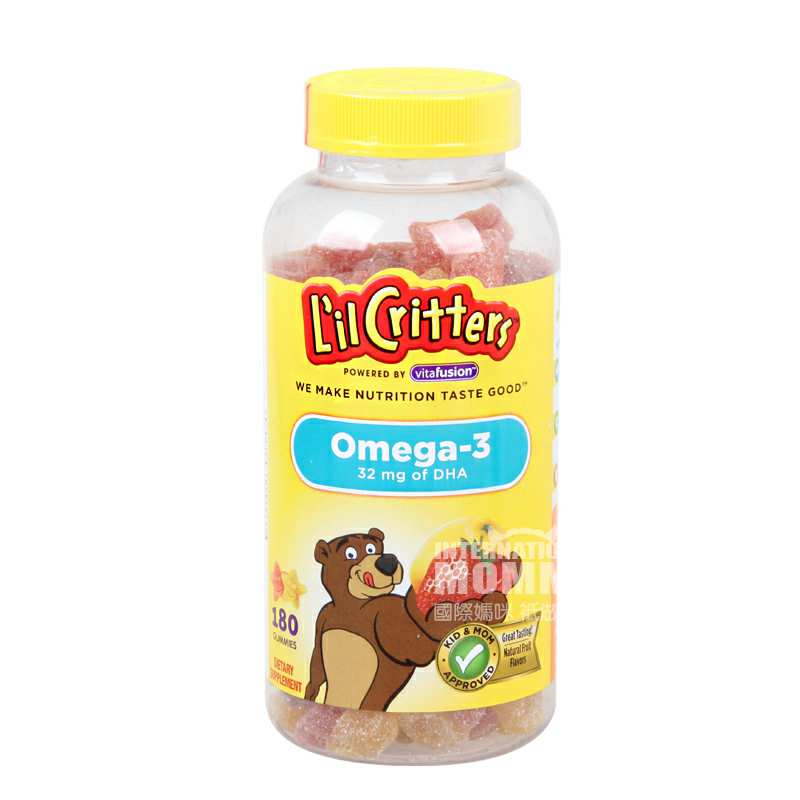 Lil Critters ���������ͯOMEGA-3����DHAС���� ���Ȿ��ԭ��