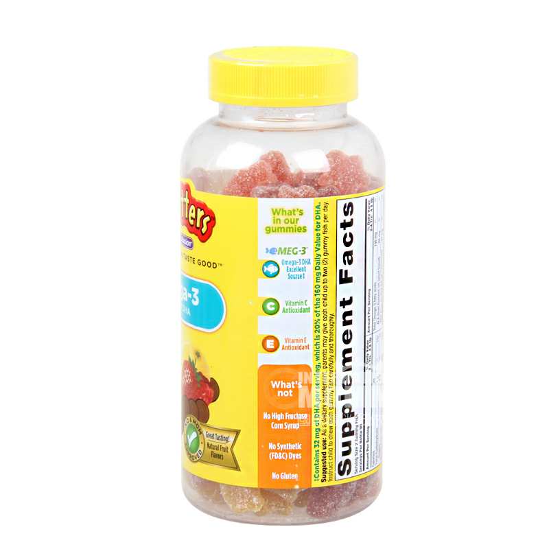 Lil Critters ���������ͯOMEGA-3����DHAС���� ���Ȿ��ԭ��