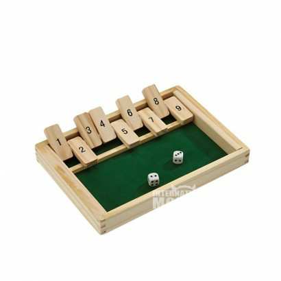Beluga 德国白鲸折叠木板骰子游戏 海外本土原版