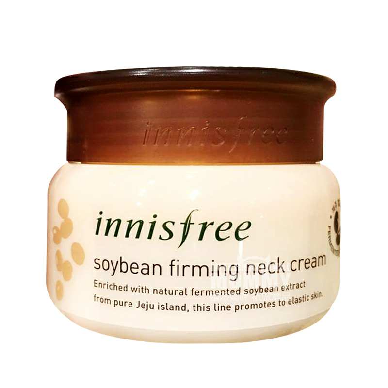 innisfree 韩国悦诗风吟发酵豆弹力紧致颈霜 海外本土原版