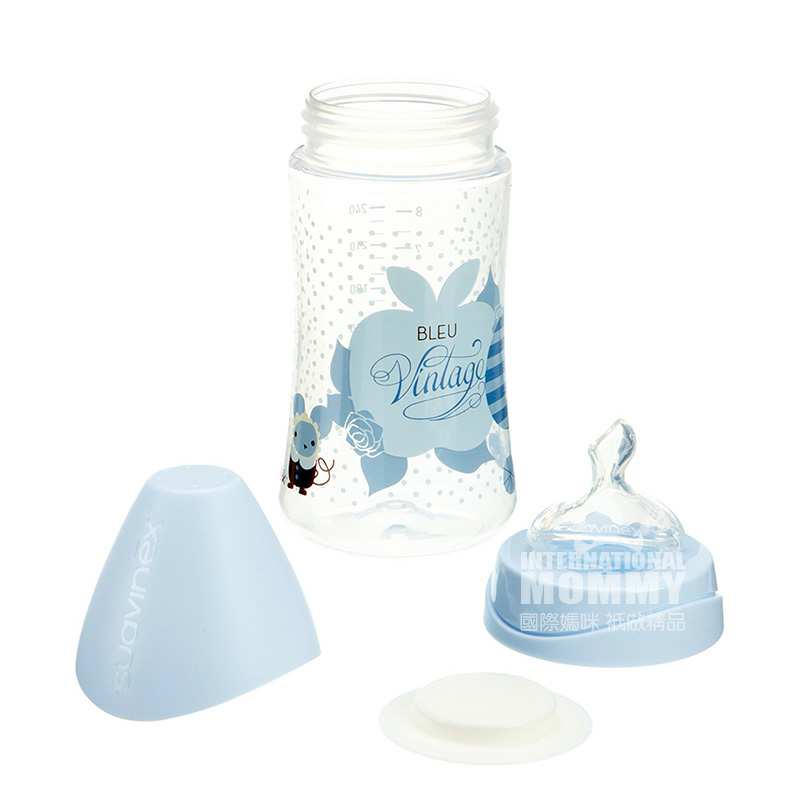 Suavinex ��������ά��ʱ��PP��ƿ 270ml 6�������� ���Ȿ��ԭ��