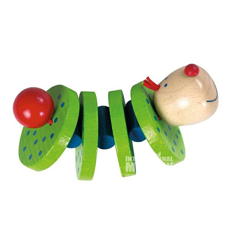 HABA 德国HABA木制毛毛虫儿童玩具 海外本土原版