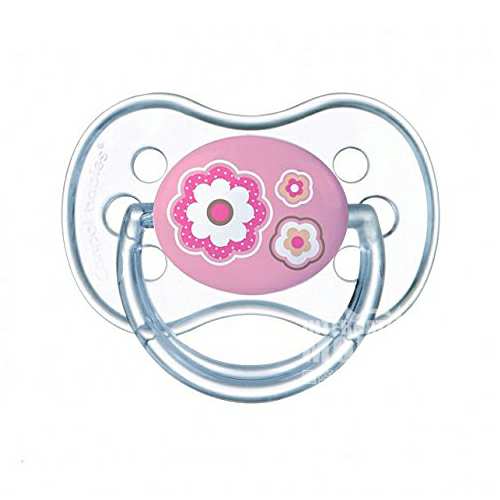 canpol babies 波兰康珀宝贝粉色小花安抚奶嘴 海外本土原版
