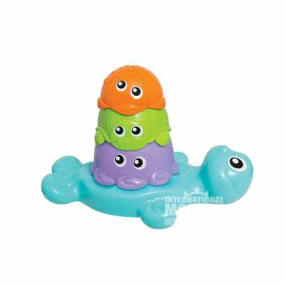 Playgro 澳洲Playgro宝宝小乌龟洗澡玩具组 海外本土原版