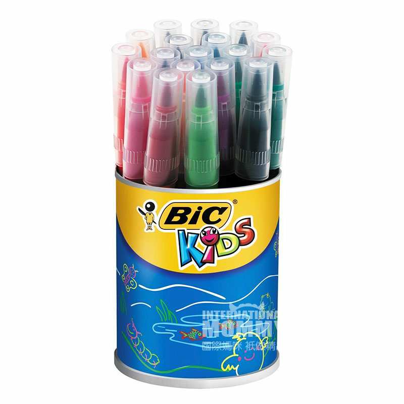 BIC KIDS ȿ˶ͯ޶ζͿѻ18ɫˮʱ Ȿԭ