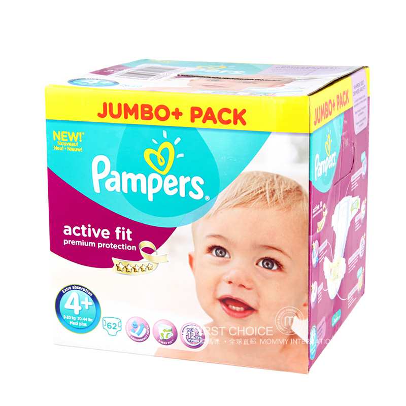 Pampers �¹��ﱦ������ֽ���L�� 62Ƭ 9~20kg ���Ȿ��ԭ��