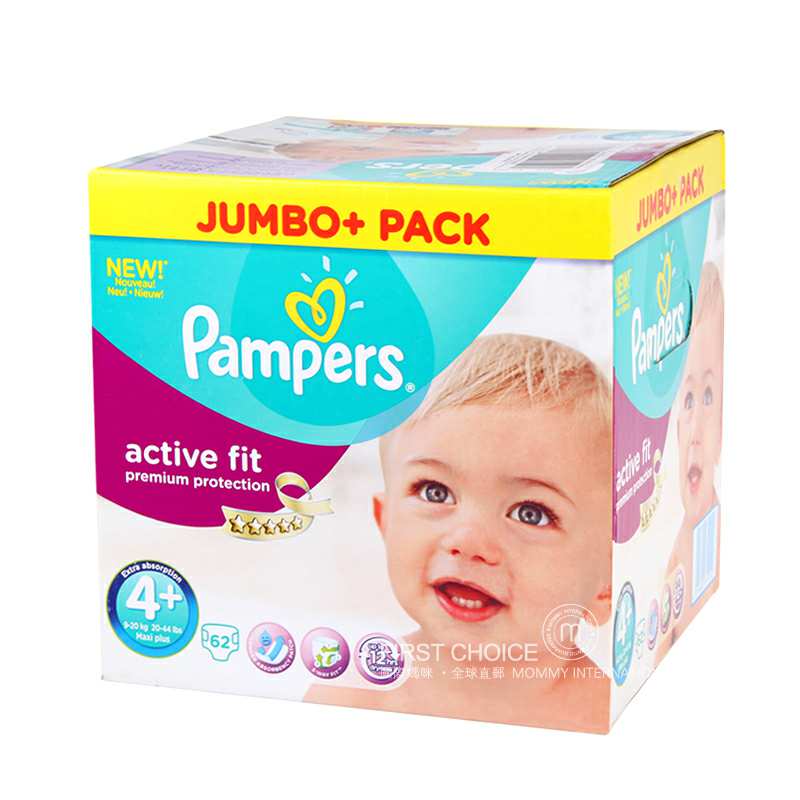 Pampers �¹��ﱦ������ֽ���L�� 62Ƭ 9~20kg ���Ȿ��ԭ��