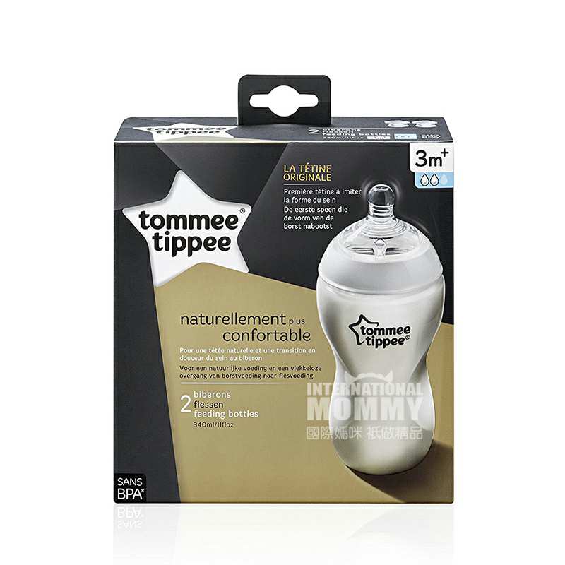 Tommee Tippee ӢؿڷPPƿ2*340ml 3-6 Ȿԭ