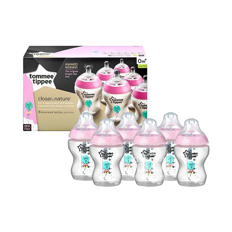 Tommee Tippee ӢؿڷPPƿ6*260mlɫ 0-3 Ȿԭ