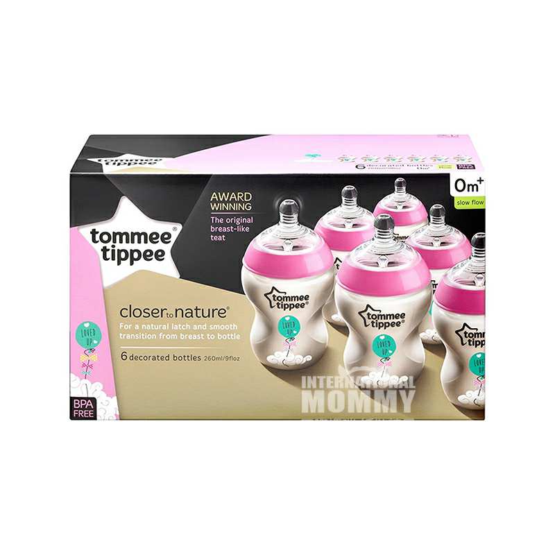 Tommee Tippee ӢؿڷPPƿ6*260mlɫ 0-3 Ȿԭ