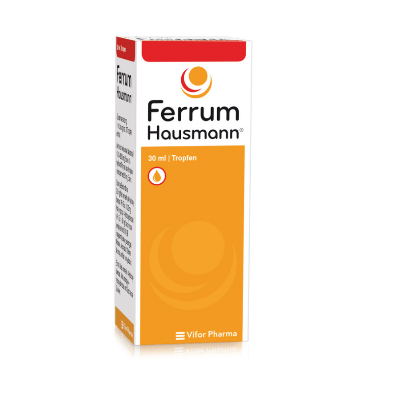 Ferrum Hausmann 德国Ferrum Hausmann婴幼儿孕妇补铁补血滴剂 30ml 海外本土原版