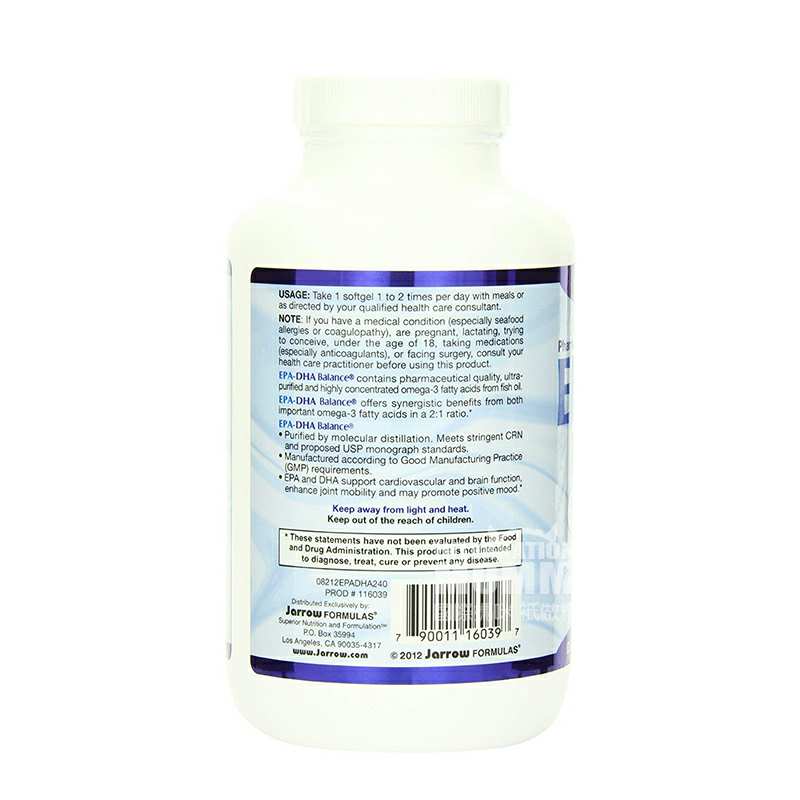 Jarrow ������ŵEPA DHAƽ�����ͽ��� ���Ȿ��ԭ��