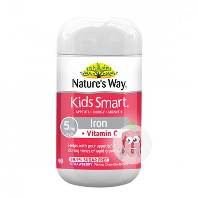 Nature`s Way ���޼�˼����ͯ������ƶѪά����C�׽�Ƭ��ݮζ50Ƭ ���Ȿ��ԭ��