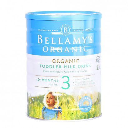 BELLAMY`S 澳洲贝拉米有机婴儿奶粉3段900g 澳洲本土标准
