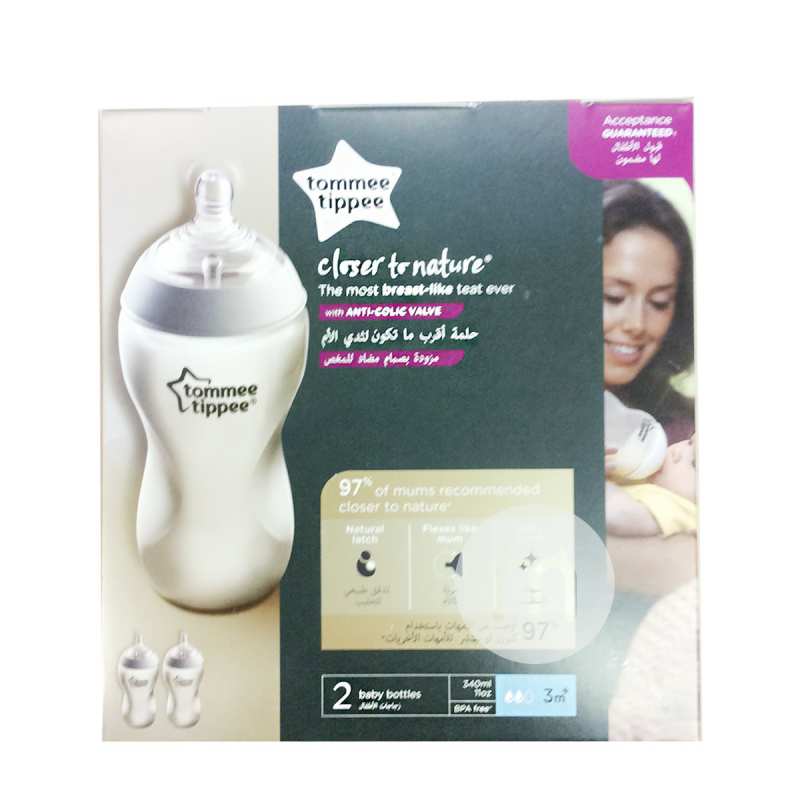 Tommee Tippee ӢؿڷPPƿ2*340ml 3-6 Ȿԭ