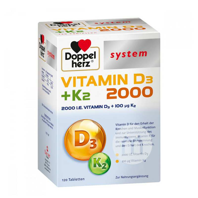 Doppelherz ¹˫άD3+k2ӪƬ120Ƭ Ȿԭ