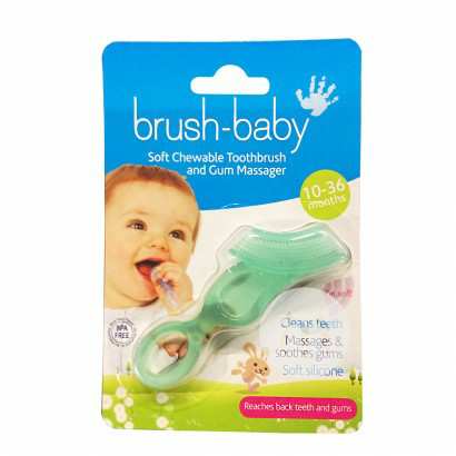 Brush Baby 英国Brush baby可咀嚼牙胶牙刷10-36...
