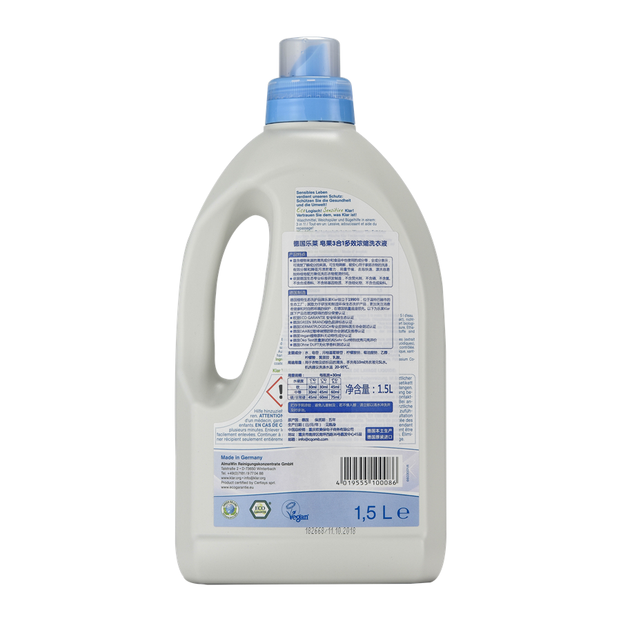 Klar ¹31ȫЧŨӤ׶ãϴҺ1.5L Ȿԭ