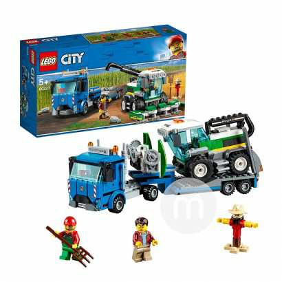 LEGO 丹麦乐高城市系列收割机运输车60223 海外本土原版