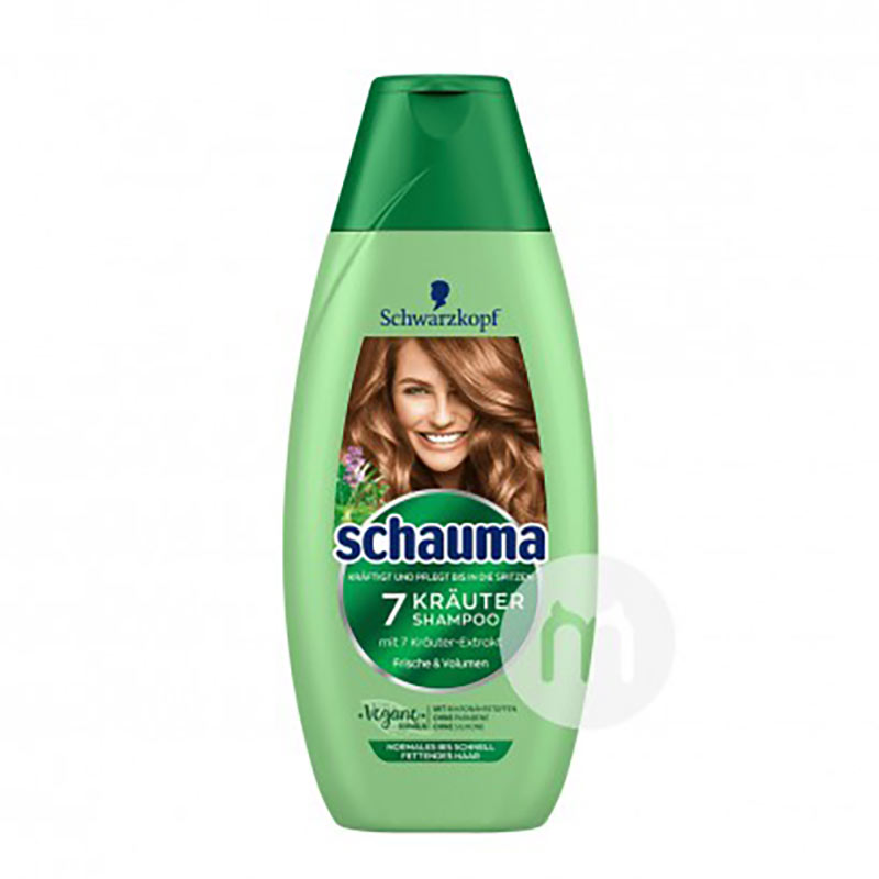 Schwarzkopf 德国施华蔻7种草本植物洗发水 海外本土原版