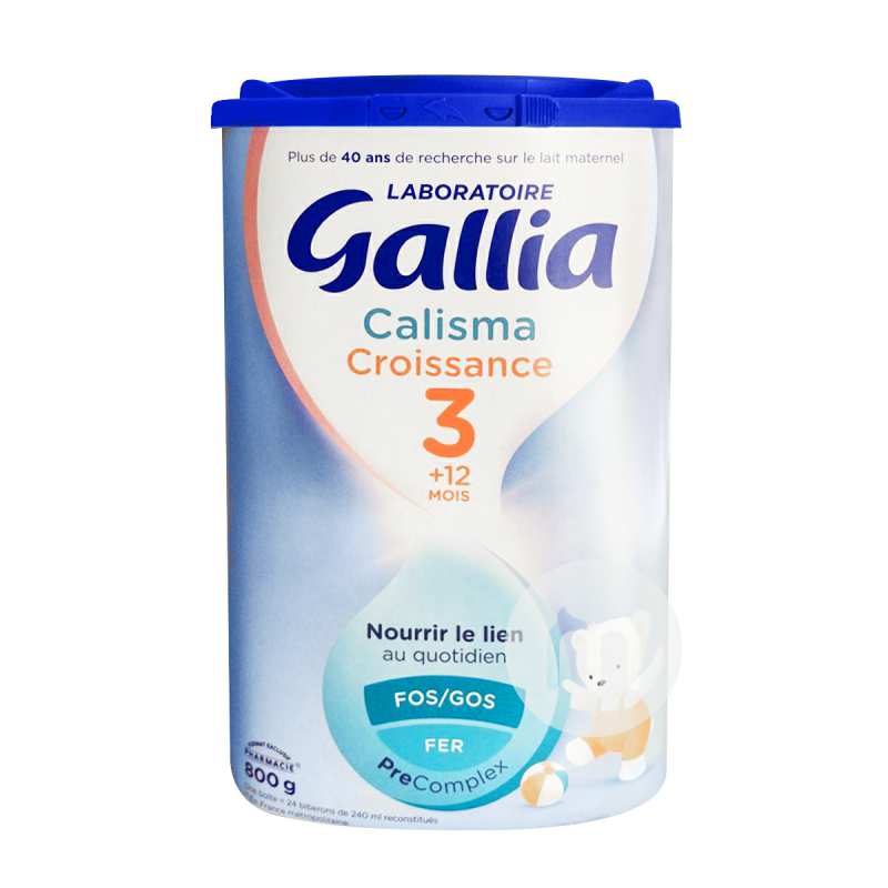 Gallia 法国达能佳丽雅标准型婴儿奶粉3段 12个月以上 800g 法国本土原版