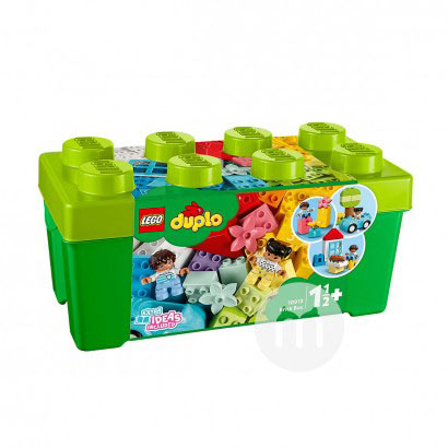 LEGO 丹麦乐高中号缤纷桶大颗粒儿童积木玩具10913 海外本土原版