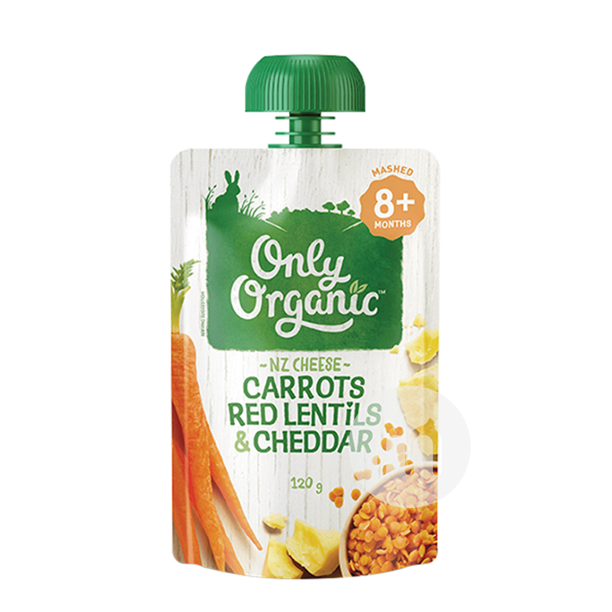 2װOnly organic 򱡺㶹ڼ+лܲⶹдһ8 120g Ȿԭ