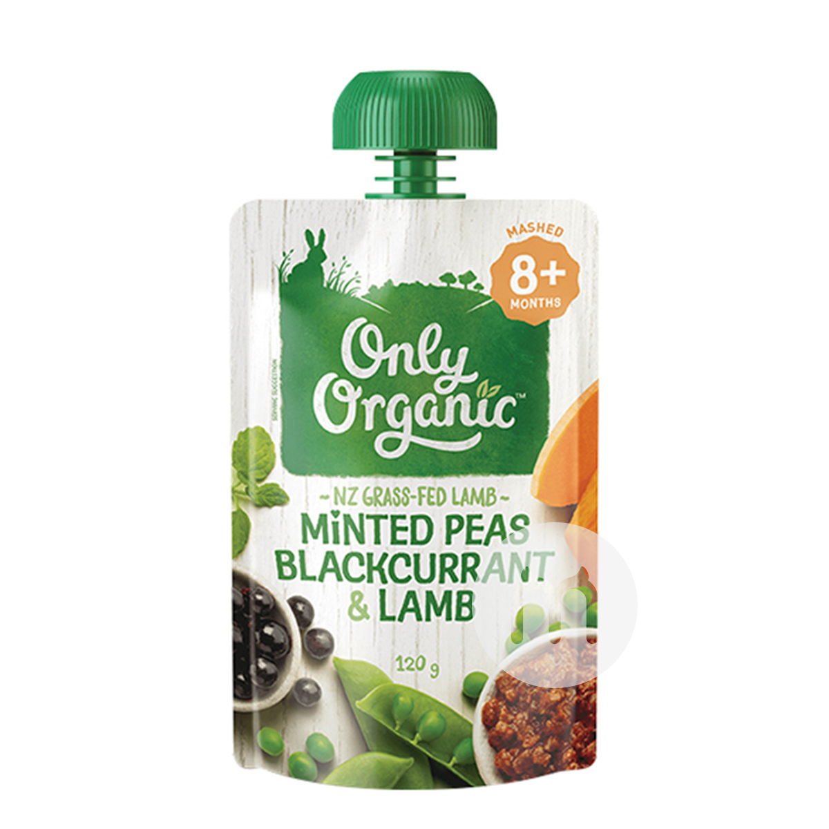 2װOnly organic 򱡺㶹ڼ+лܲⶹдһ8 120g Ȿԭ