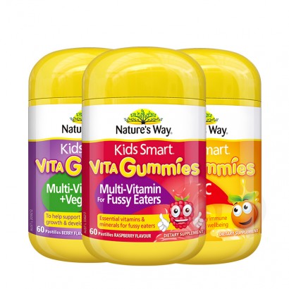 3װNature`s Way ޼˼ͯά60+άרΪƫʳͯ60+άC60 Ȿԭ