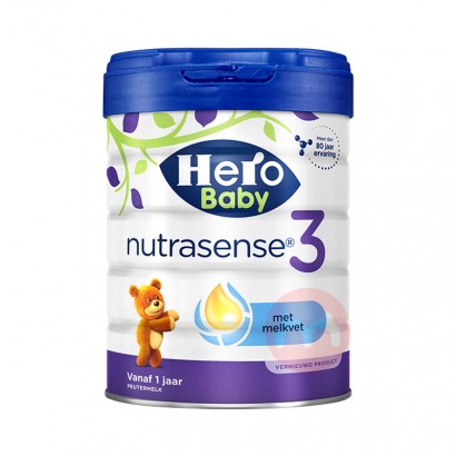 Hero Baby 荷兰Hero Baby白金版婴儿奶粉3段 700g 荷兰本土原版