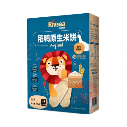 Rivsea 禾泱泱婴幼儿稻鸭原生米饼
