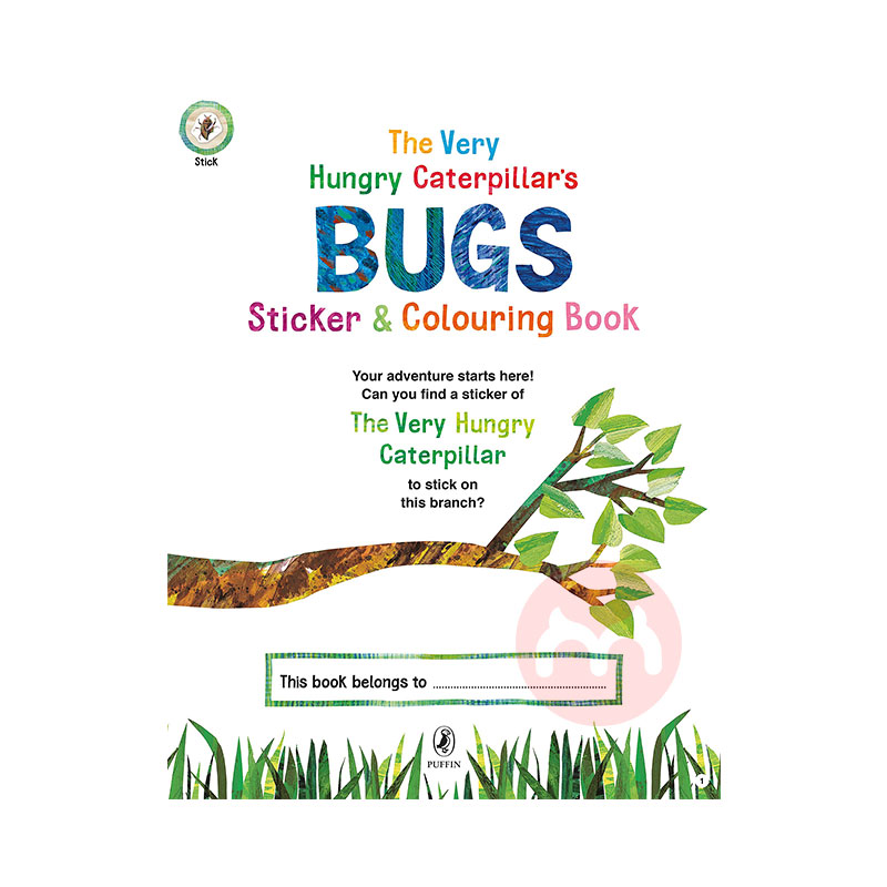 The Very Hungry Caterpillar`s Bugs Sticker and Colouring Book ëëֽͻ 2-5 Ӣԭ