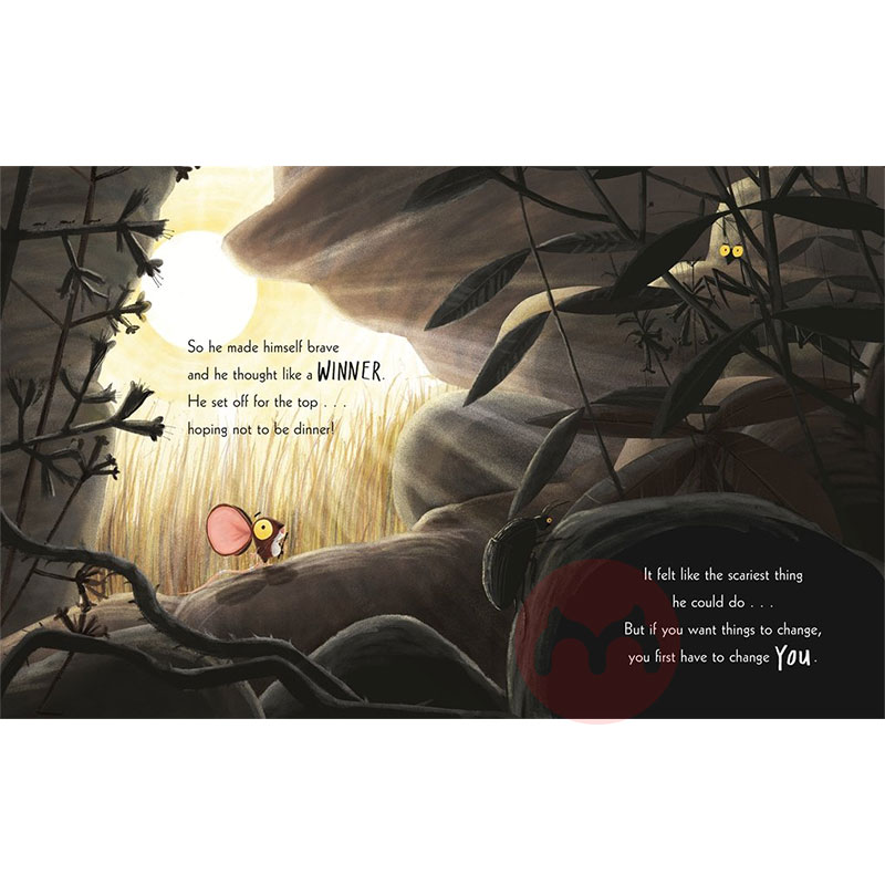 The Lion Inside 狮子的自信插图本 Rachel Bright 3-5岁 英国本土原版