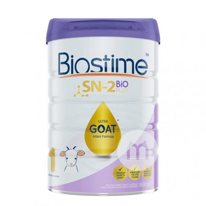 Biostime ���޺���Ԫ��װӤ�����̷�1�� 0-6���� 800g ���ޱ���ԭ��